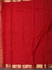 Queen Pink Floral Butta Zari Woven Design Pure Kanchipuram Silk Saree with Zari Border