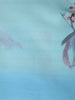 Sky Blue Floral Printed Soft Chiffon Saree