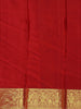 Sky Blue Floral Woven Design Kanchipuram Silk Saree