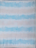 Sky Blue Tie and Dye Design Satin Saree - Diadem