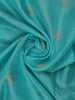 Sky Blue Floral Butta woven Silk Saree - Diadem