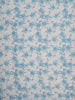 Sky Blue Floral Designed Cotton Saree - Diadem