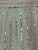 Sky Blue Floral Embroidered Net Lehenga for Brides - Diadem