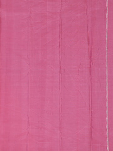 Sky Blue Floral Woven Pure Kanchipuram Silk Saree - Diadem
