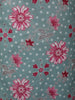 Slate Blue Floral Printed Design Cotton Straight Cut Salwar Suit with Dupatta