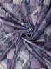 Slate Grey Abstract Printed Des Semi Tussar Saree