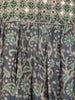 Slate Grey Floral Design  Chandheri Cotton Salwar Suit