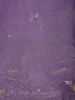 Soft Amethyst Lavender Purple Beads and Mirror Embroidered Design Organza Sharara Suit With Dupatta