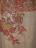 Soft Antique Beige Gold Floral Sequins and Beads  Embroidered Design Tissue Silk Palazzo Suit with Dupatta