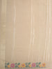 Soft Antique Ivory Beige Floral Zari Woven Design Pure Banarasi Saree with Floral Border