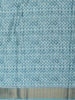 Soft Aqua Blue Abstract Printed Design Semi Tussar Saree