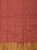 Soft Beige Cream Floral Printed Design Pure Tussar Silk Fancy Saree with Thread Work Border