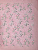 Soft Blush Pink Floral Printed Design Chiffon Fancy Saree with Designer Border