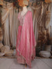 Soft Blush Pink Floral Sequins and Zari Embroidered Design Tissue Lehenga With Dupatta