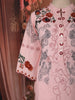 Soft Blush Pink Floral Thread Embroidered Design Cotton Co-ord Set