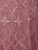 Soft Blush Pink Heavy Sequins Embroidered Design Net Lehenga With Net Dupatta