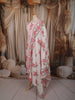 Soft Blush Pink Lotus Floral Printed Design Cotton Straight Cut Salwar Suit with Matching Dupatta