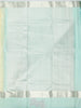 Soft Butter Yellow Checked Zari Woven Design Pure Kanchipuram Silk Saree with Contrast Floral Butta Border