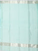Soft Butter Yellow Checked Zari Woven Design Pure Kanchipuram Silk Saree with Contrast Floral Butta Border