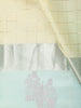 Soft Butter Yellow Checked Zari Woven Design Pure Kanchipuram Silk Saree with Contrast Floral Butta Border