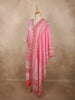 Soft Candy Pink Floral Printed Design Cotton Straight Cut Salwar Suit