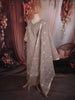 Soft Champagne Beige Butta Zari Woven Design Tissue Banarasi Salwar Suit