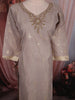 Soft Champagne Beige Butta Zari Woven Design Tissue Banarasi Salwar Suit