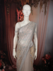 Soft Champagne Beige Floral Sequins Embroidered Design Net Designer Saree with Designer Border