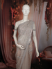 Soft Champagne Beige Floral Thread Embroidered Design Net Designer Saree with Designer Border