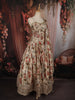 Soft Cream Floral Sequins Embroidered Design Satin Fancy Lehenga with Dupatta
