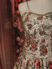 Soft Cream Floral Sequins Embroidered Design Satin Fancy Lehenga with Dupatta