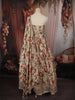Soft Cream Floral Sequins Embroidered Design Satin Fancy Lehenga with Dupatta