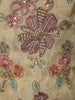 Soft Cream Floral Vine Thread and Beads Embroidered Design Tissue Part Wear Palazzo Suit with Choker Dupatta