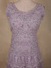 Soft Dusty Lavender Heavy Sequins and Beads Embroidered Design Net Gown with Dupatta