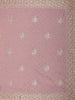 Soft Dusty Mauve Floral Zari Embroidered Design Georgette Designer Saree