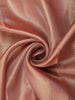 Soft Dusty Rose Copper Geometric Zari Woven Design Tissue Designer Saree with Sequins Border