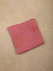 Soft Dusty Rose Pink Floral Thread Embroidered Design Cotton Unstitched Salwar Material