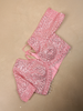 Soft Dusty Rose Pink Heavy Sequins and Beads Embroidered Design Net Designer Saree with Blouse