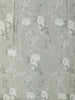 Soft Dusty Sage Green Floral Printed Design Chiffon Fancy Saree with Thread Work Border