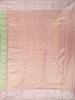 Soft Emerald Green Floral Zari Woven Design Pure Kanchipuram Silk Saree with Contrast Zari Border