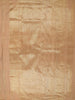 Soft Gold with Rich Antique Gold Vertical Striped Zari Woven Design Pure Kanchipuram Silk Saree with Self Woven Border