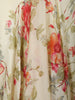 Soft Ivory Bold Floral Motif Printed Design Chiffon Lehenga with Matching Dupatta
