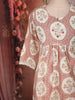 Soft Ivory Cream Floral Printed Design Cotton Salwar Suit with Dupatta
