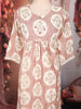 Soft Ivory Cream Floral Printed Design Cotton Salwar Suit with Dupatta