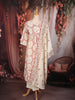 Soft Ivory Cream Floral Printed Design Cotton Salwar Suit with Dupatta