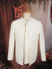 Soft Ivory Cream Self Textured Embroidered Design Men's Jodhpuri Suit