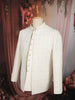 Soft Ivory Cream Self Textured Embroidered Design Men's Jodhpuri Suit