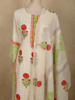 Soft Ivory Floral Printed Design Cotton Salwar Suit with Dupatta