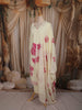 Soft Ivory Floral Printed Design Cotton Salwar Suit with Dupatta