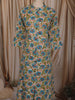 Soft Ivory Floral Printed Design Cotton Straight Cut Salwar Suit
